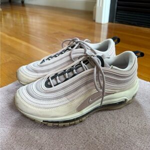 Nike Women’s Air Max 97 Sneakers in Pale Pink / Violet Ash